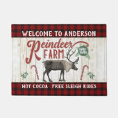 Rendierlijk Boerderij Rustic  Farmhouse Deurmat (Voorkant)