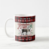 Rendierlijk Boerderij Rustic Farmhouse Koffiemok (Links)