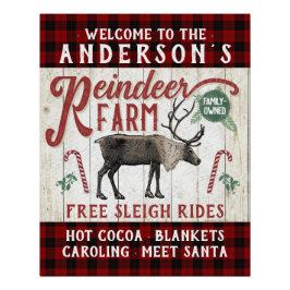 Rendierlijk Boerderij Rustic  Farmhouse Perfect Poster