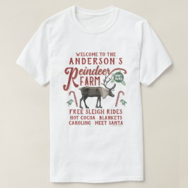 Rendierlijk Boerderij Rustic  Farmhouse T-shirt