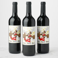 rendierlijk Drink grappig kerstteken