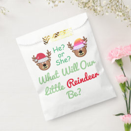 Rendierlijk geslacht onthullen bedankzakje
