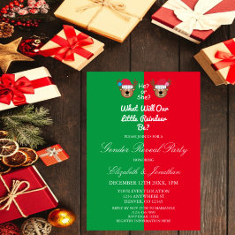 Rendierlijk geslacht onthullen kaart