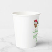 Rendierlijk geslacht onthullen papieren bekers (Rechts)