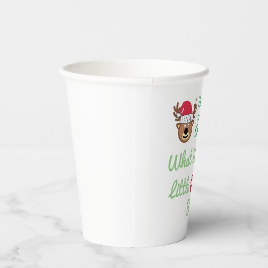 Rendierlijk geslacht onthullen papieren bekers (Rechts)