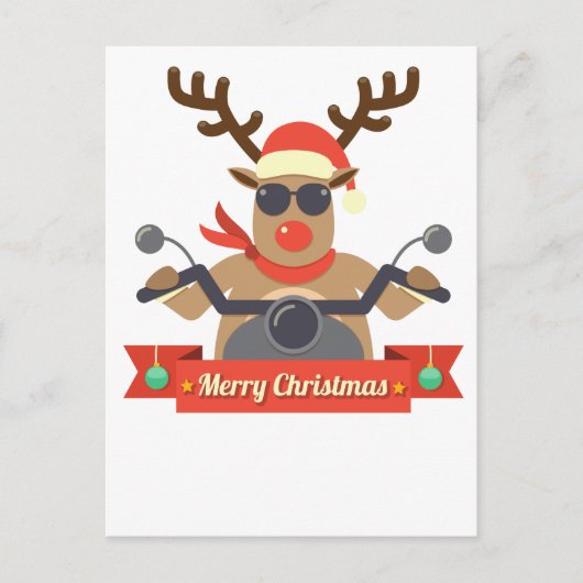 rendiermotoren briefkaart (Voorkant)