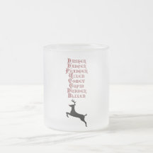 Rendiernamen Rudolph, Comet, Blixen Reindeer