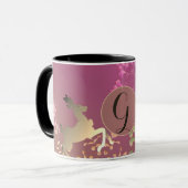 rendiernevelvlokken Paarse gradiëntMok Mok (Voorkant links)