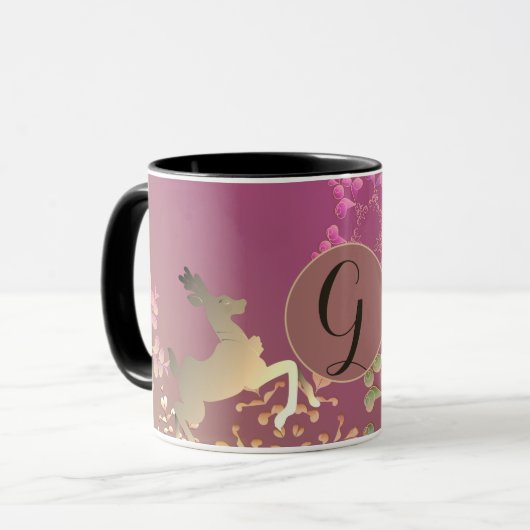 rendiernevelvlokken Paarse gradiëntMok Mok (Voorkant links)