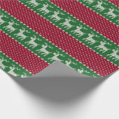 Rendierparade Brei Cadeaupapier (Hoek)