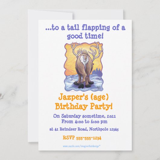 Rendierpartijcentrum Kaart (Achterkant)