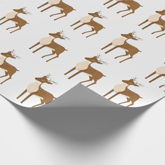 rendierpatroon cadeaupapier (Hoek)