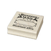Rendierpost Speciale bezorging Rubberstempel (Stempel)