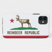rendierrepubliek Californië Case-Mate iPhone Case (Achterkant (horizontaal))