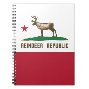 rendierrepubliek Californië Notitieboek