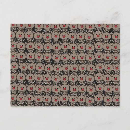 rendierrijen aankondigingskaart (Voorkant)