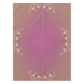 rendierschilfers Paarse monogram tablet Tafelkleed (Voorkant)