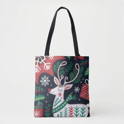 rendierseizoen tote bag (Voorkant)