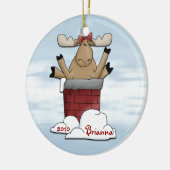 rendiersierent keramisch ornament (Links)