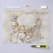 rendierslee-vakantietekstpapier tissuepapier (Craft)