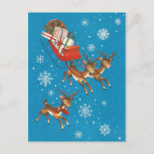  rendiertje briefkaart (Voorkant)