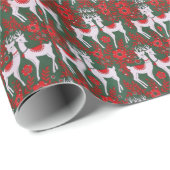 rendiertje cadeaupapier (Rol Hoek)