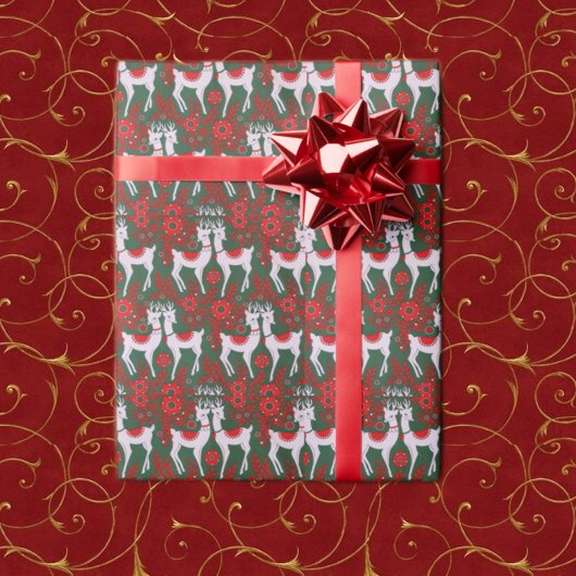 rendiertje cadeaupapier