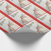 Rendiervakantiewrapppapier van Stella Cadeaupapier (Hoek)