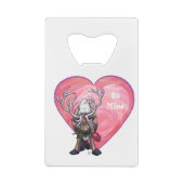 rendierValentijnsdag Creditkaart Flessenopener (Achterkant)