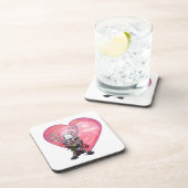 rendierValentijnsdag Drankjes Onderzetter (Rechterzijde)