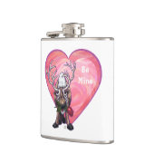 rendierValentijnsdag Heupfles (Links)