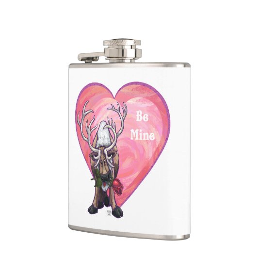 rendierValentijnsdag Heupfles (Links)