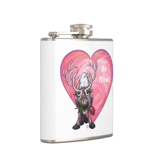 rendierValentijnsdag Heupfles (Rechts)