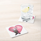 rendierValentijnsdag Kartonnen Onderzetters (Insitu)