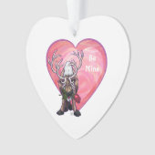 rendierValentijnsdag Ornament (voorkant)
