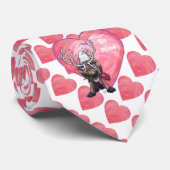 rendierValentijnsdag Stropdas (Opgerold)