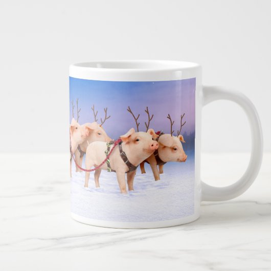 rendiervarkens grote koffiekop (Rechts)