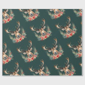  rendierverpakkingspapier cadeaupapier (Vlak)