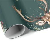  rendierverpakkingspapier cadeaupapier (Rol Hoek)