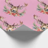  rendierverpakkingspapier cadeaupapier (Hoek)