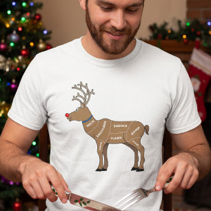 Rendiervlees voor Kerstmis T-shirt