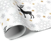 rendiervliegen cadeaupapier (Rol Hoek)