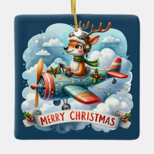 rendiervliegend Ornament (Voorkant)