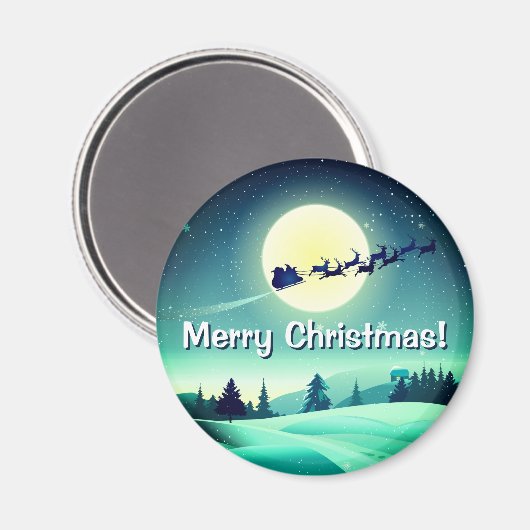 rendiervliegslee magneet (Voorkant / Achterkant)