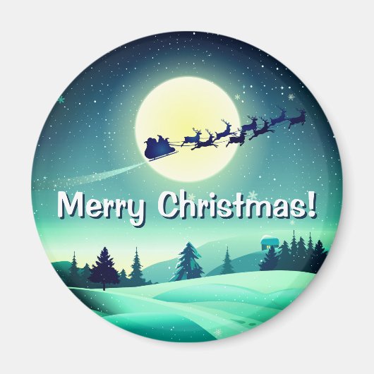 rendiervliegslee magneet (Voorkant)