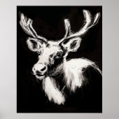Rendierwandkunst Poster (Voorkant)