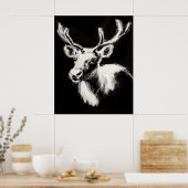 Rendierwandkunst Poster (Keuken)