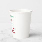 rendierziekte 1ste verjaardag papieren bekers (Links)