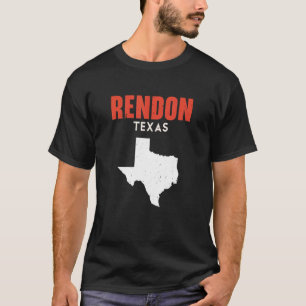 Rendon Texas Verenigde Staten Amerika Reizen Texas T-shirt