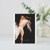 Rendpaard Briefkaart (Staand voorkant)